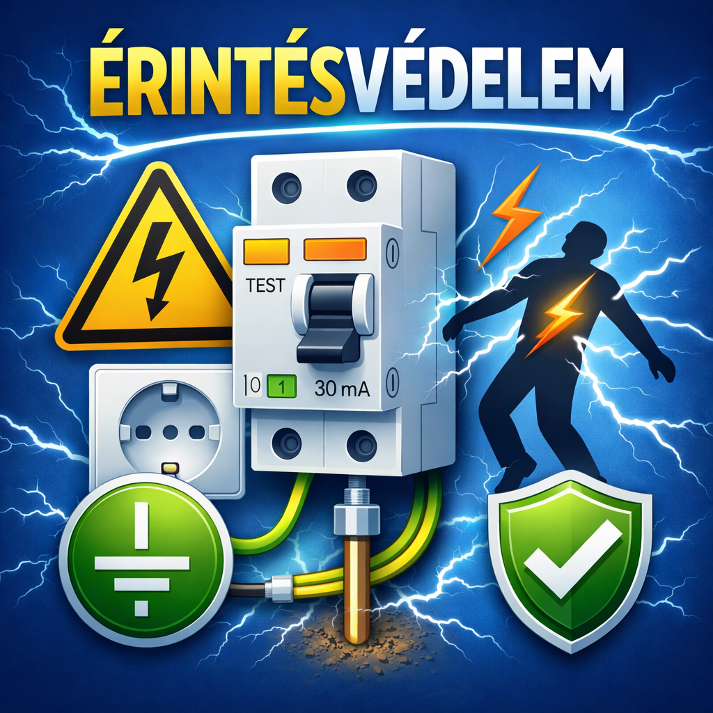 FI relé és védőföldelés