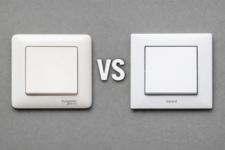 modern villanykapcsoló és konnektor villamos szerelvény